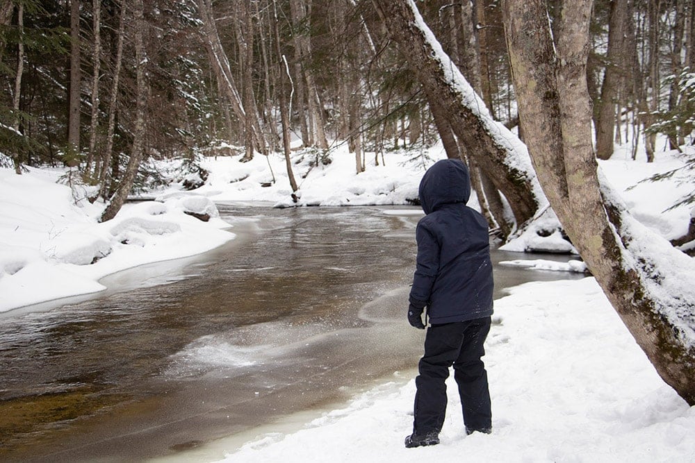 Michigan’s Eben Ice Caves – The Ultimate Guide frozen michigan river