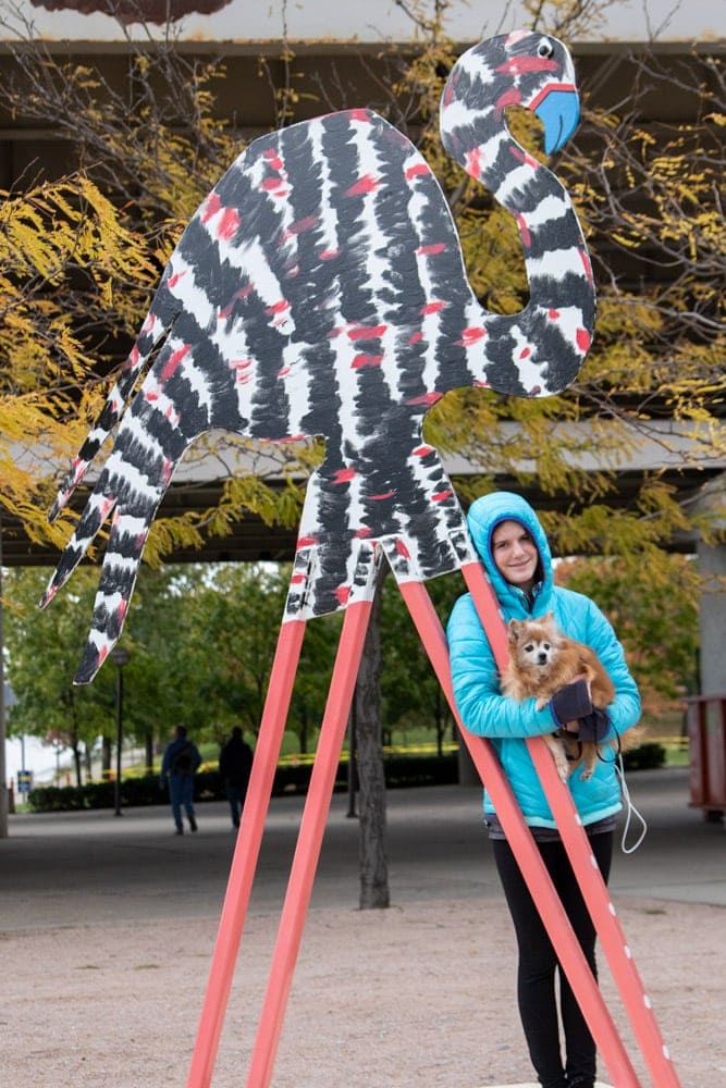 Waterfront Park Art display- Fall Getaway