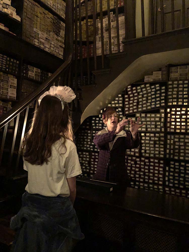 Ollivanders wand show