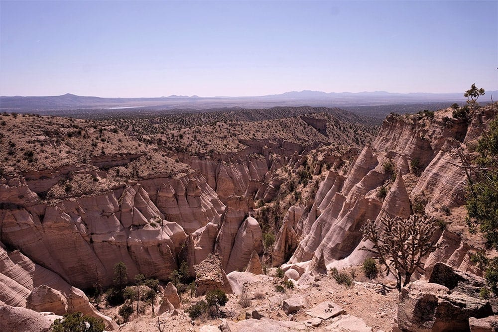 tent rocks NM | affordable Spring break destinations