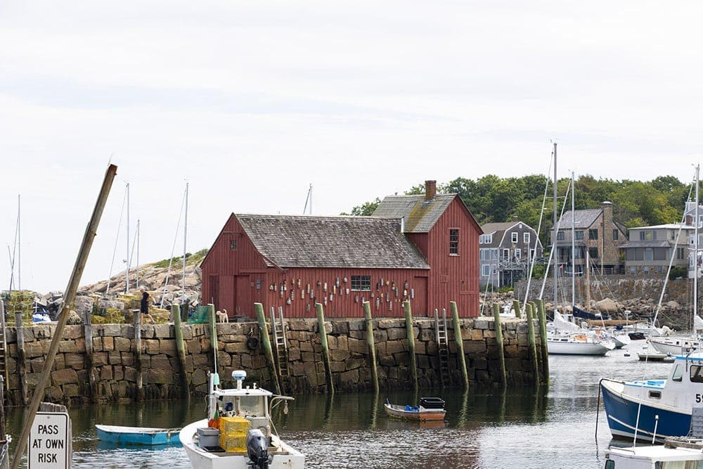 Budget Family Vacation- East Coast Road Trip to Acadia National Park bearskin neck east coast road trip pit stop