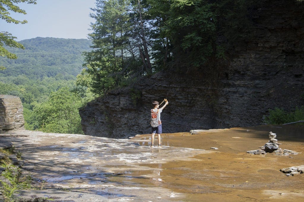 50+ Waterfalls in New York in 3 Days buttermilk falls state park camping in new york