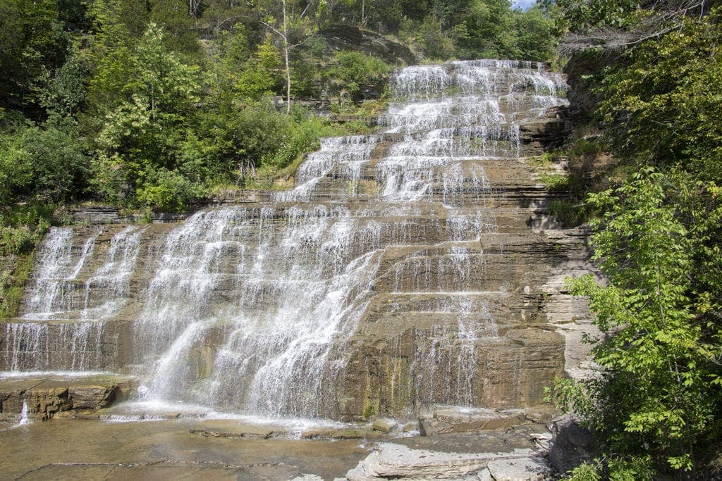 50+ Waterfalls in New York in 3 Days hector falls new york