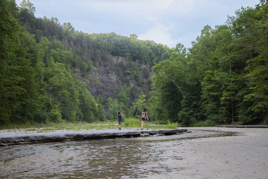 50+ Waterfalls in New York in 3 Days taughannock falls trail
