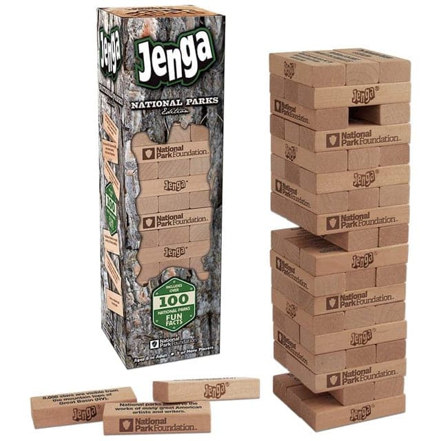 50+ Thoughtful Gifts for National Park Lovers nationa park games jenga