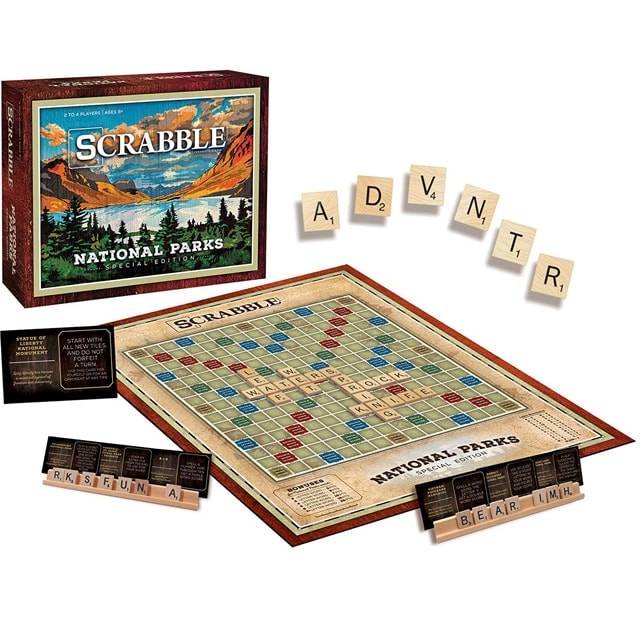 50+ Thoughtful Gifts for National Park Lovers national park games scrabble