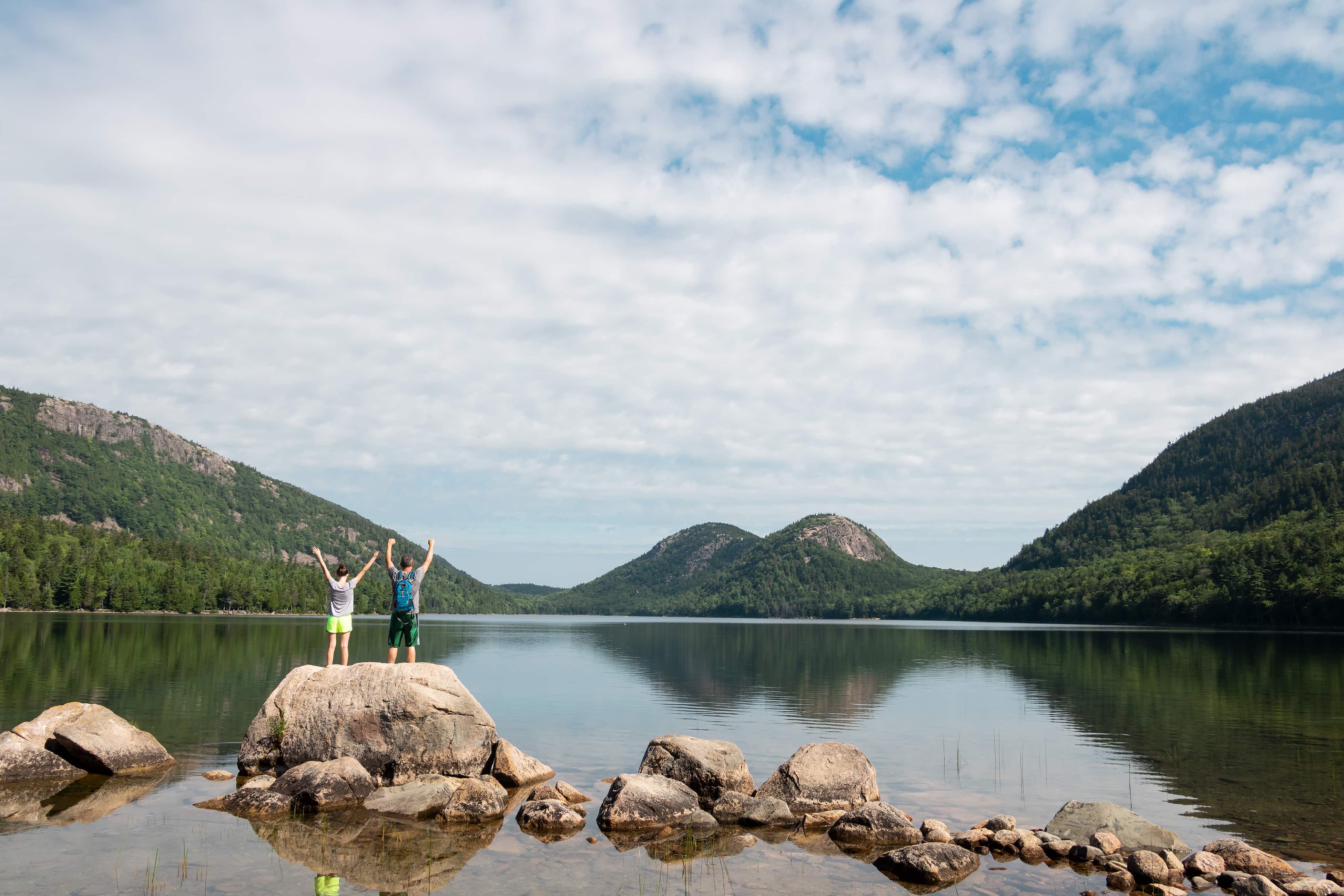 Jordan Pond in Acadia National Park