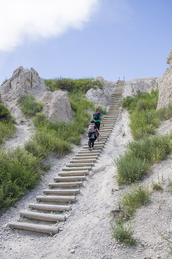 Badlands National Park trails