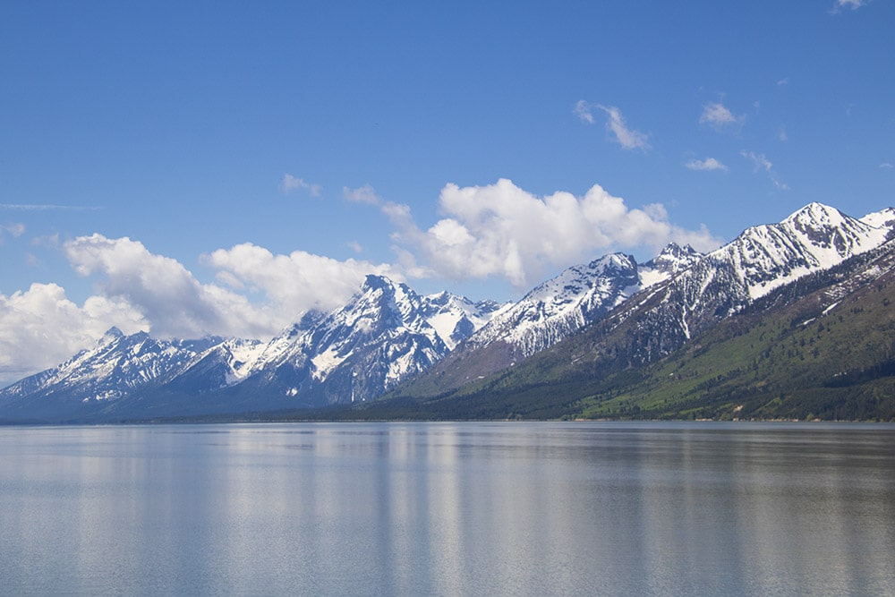 A view of Jenny Lake at Grand Teton