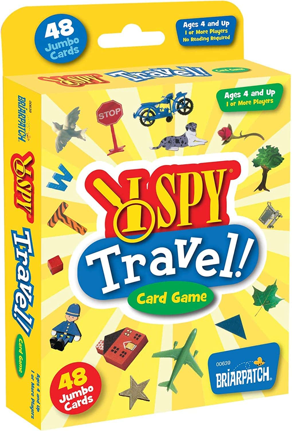 I Spy card game for road trips