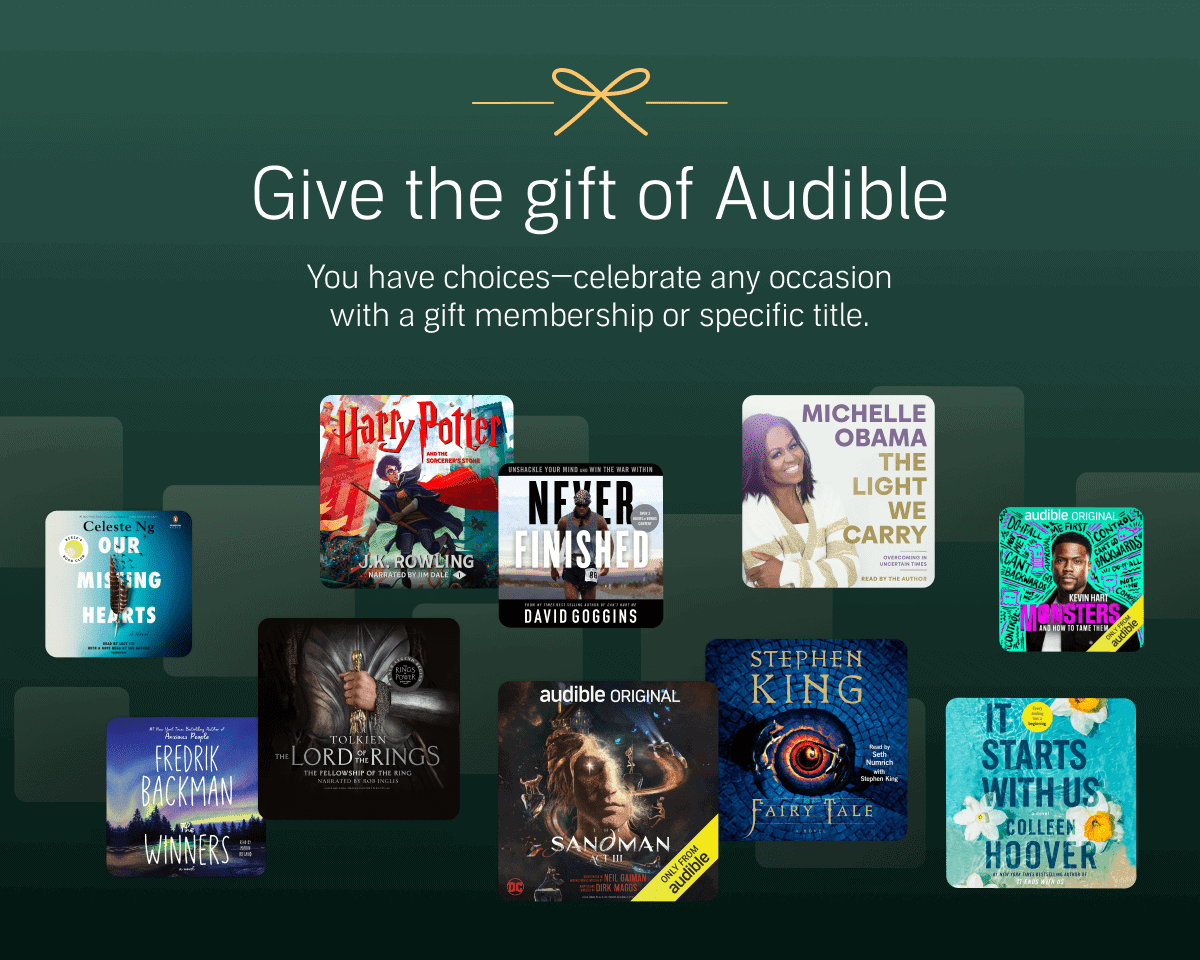 Audible gift card