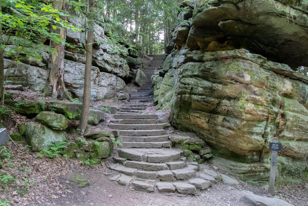 Cuyahoga Valley National Park Trails You Don’t Want To Miss ledges trail cuyahoga valley national park