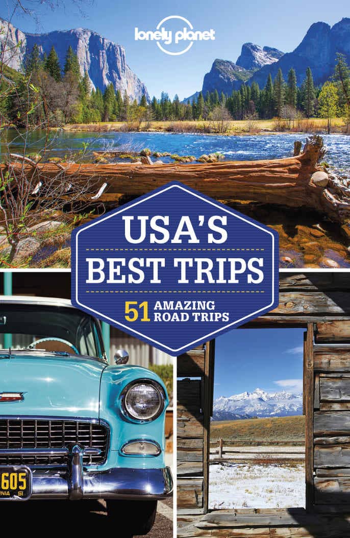 Lonely Plante's book on USA's best road trips.