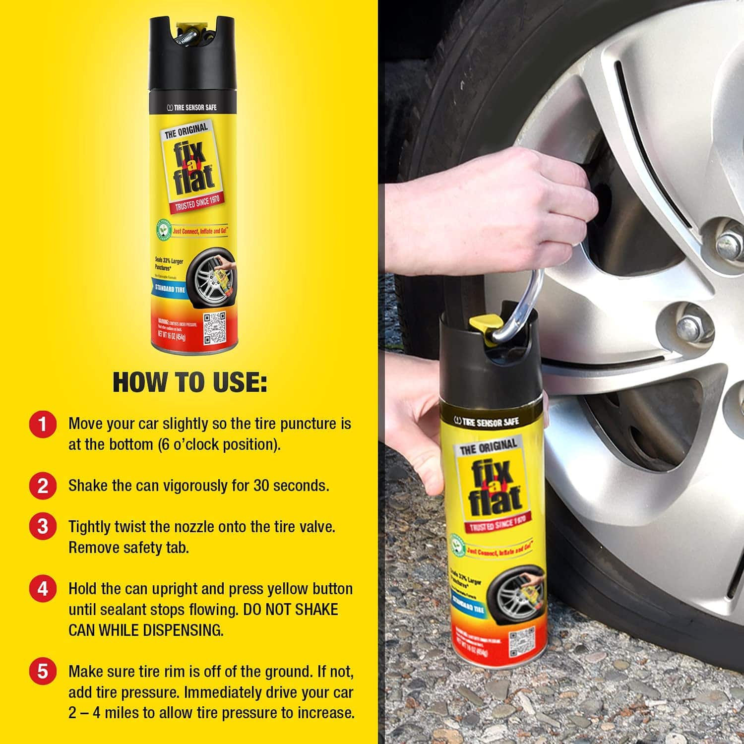 Tire repair kit