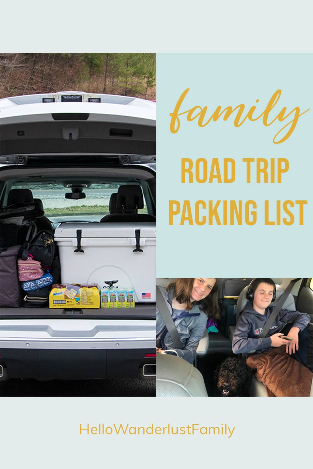 A Stress-Free Family Road Trip Packing List