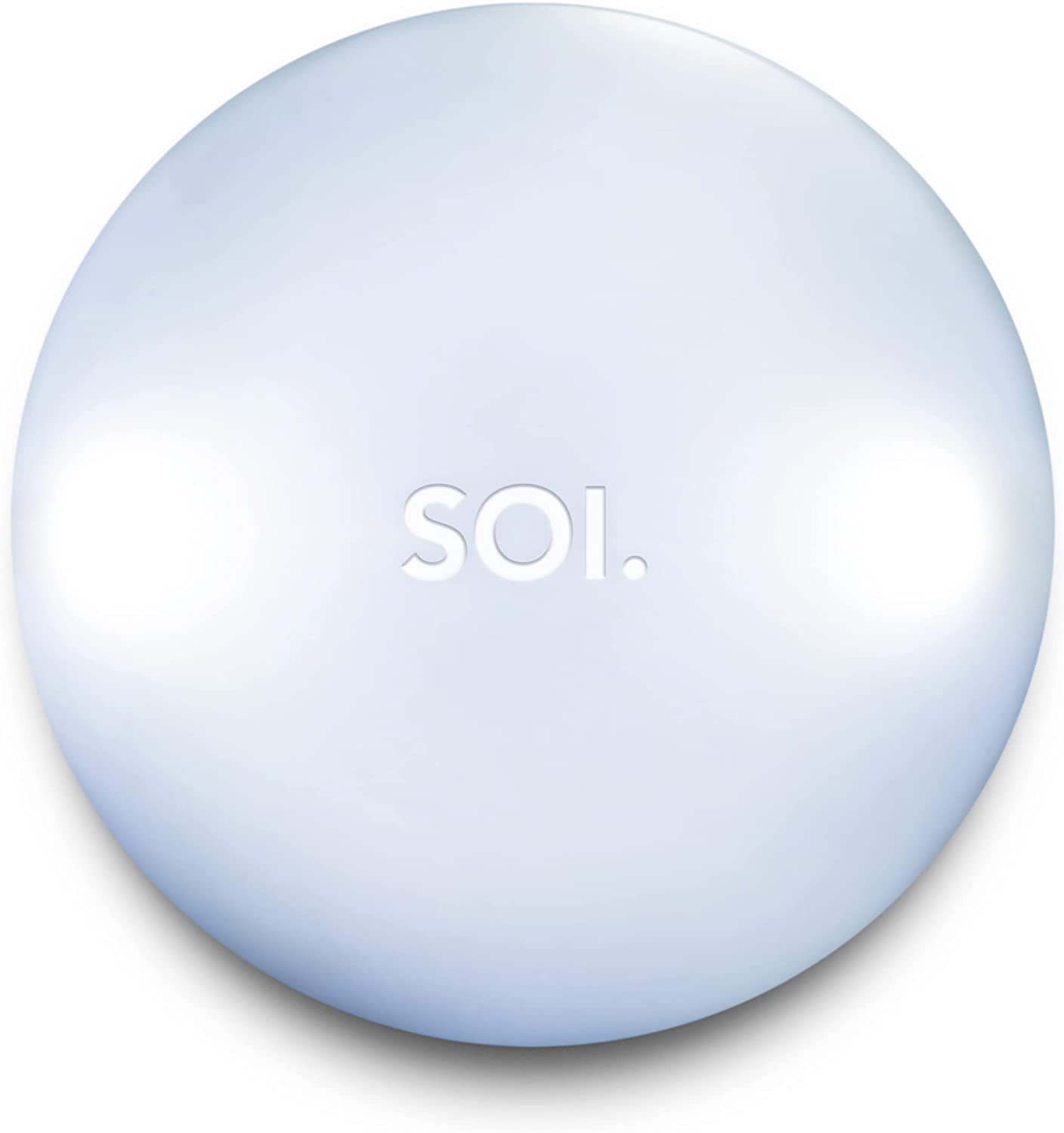 A small round light that can be placed in your carry on bag, handbag or luggage to easily find things. It turns on automatically.