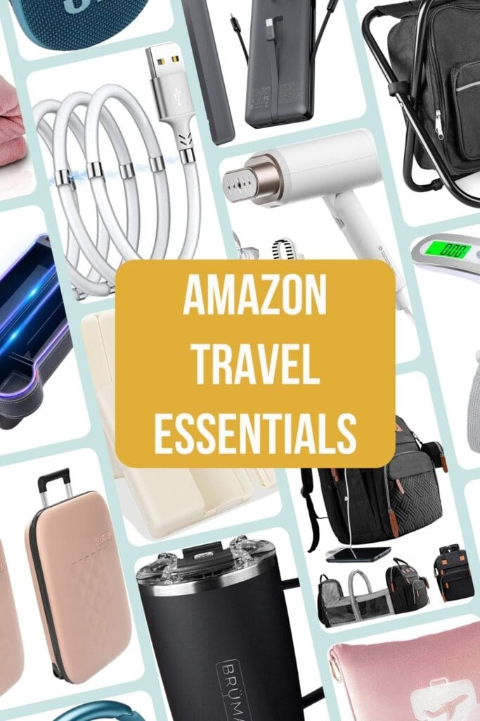 Amazon Travel Essentials: Must-Have Items for a Stress-Free Trip travel must haves pinterest