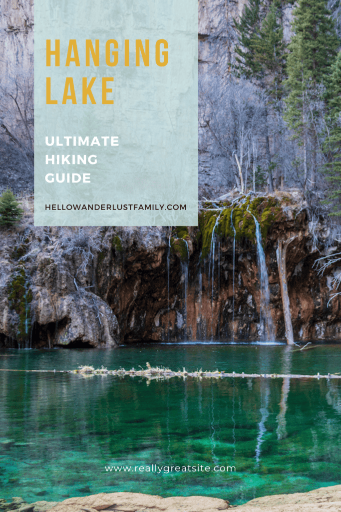 Hiking Hanging Lake in Colorado – The Ultimate Guide hanging lake pinterest 1