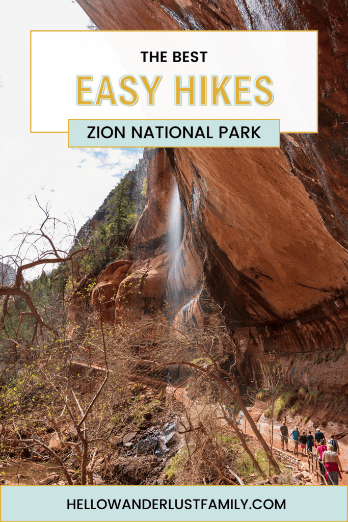 Zion National Park: The Best Easy Hikes for Outdoor Lovers hike zion