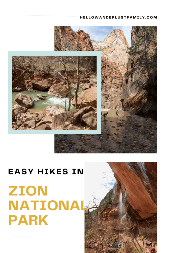 Zion National Park: The Best Easy Hikes for Outdoor Lovers zion nps