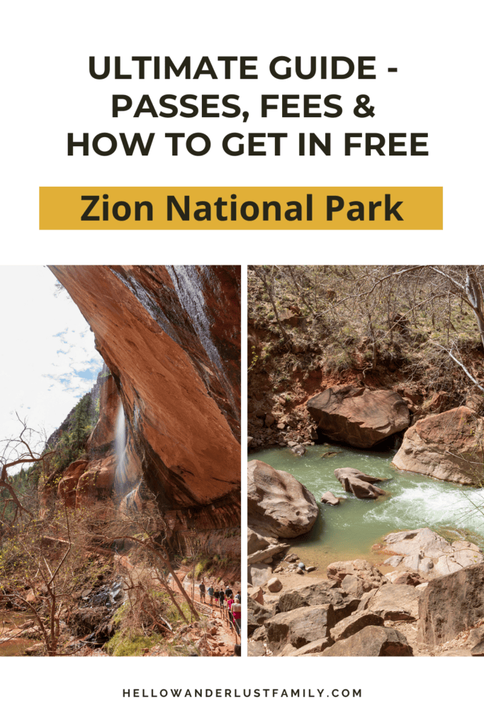 Zion National Park – Fees, Passes & How To Get In Free zion parks pass