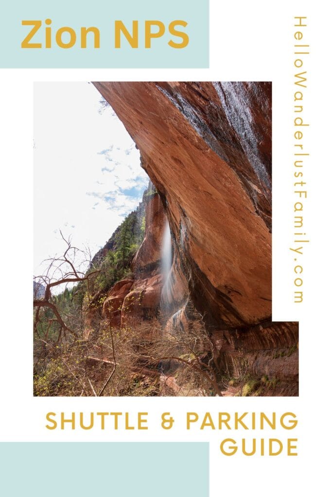 Zion National Park Shuttle & Parking 101 – Ultimate Guide zion national park parking guide