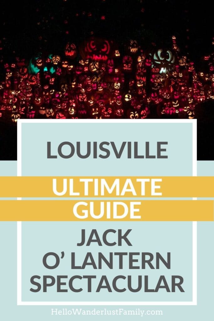 Your Guide to The Louisville Jack O’ Lantern Spectacular glowing pumpkin trail