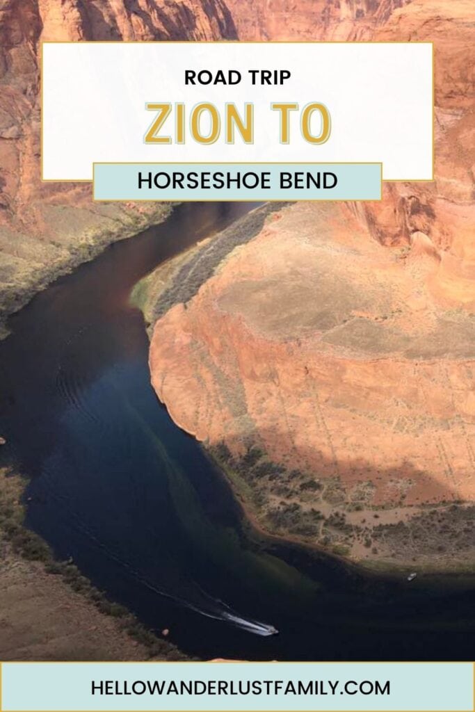 Zion National Park To Horseshoe Bend: A Road Trip Adventure zion horseshoe bend