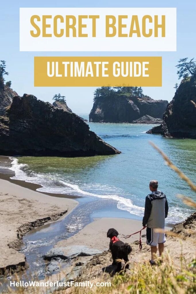 Secret Beach on the Oregon Coast – All You Need to Know Secret Beach Oregon Guide Pins.jpg