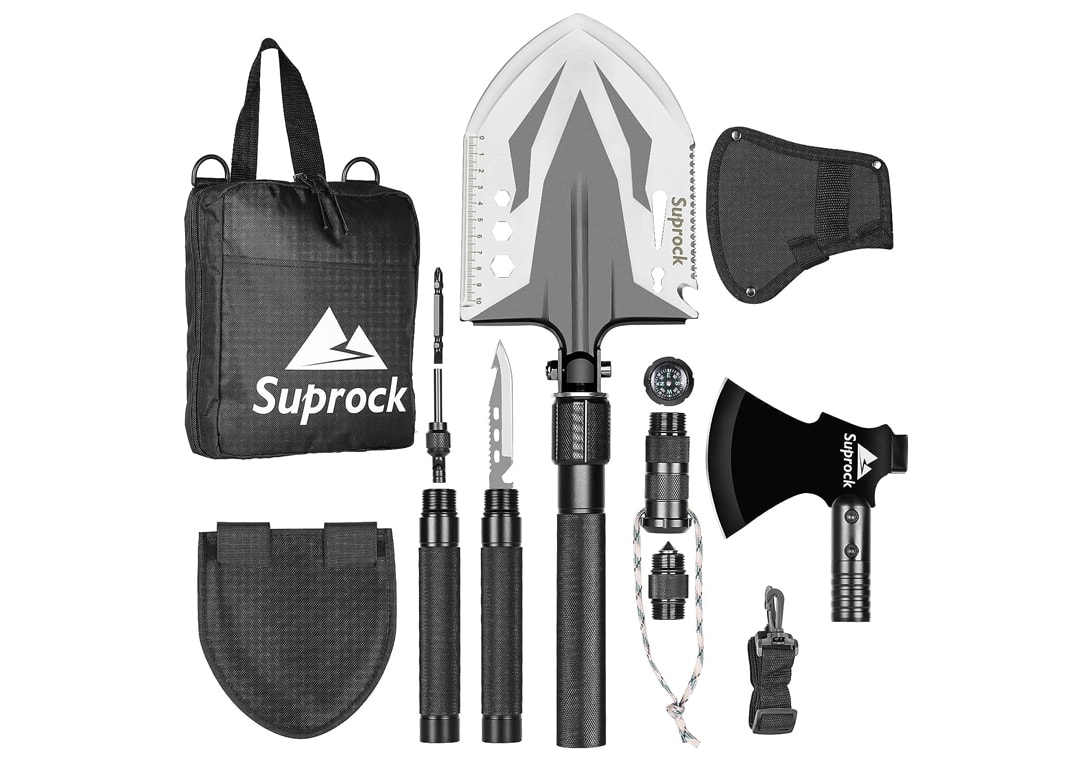 Perfect Camping Stocking Stuffer Ideas for Your Crew compact survival shovel