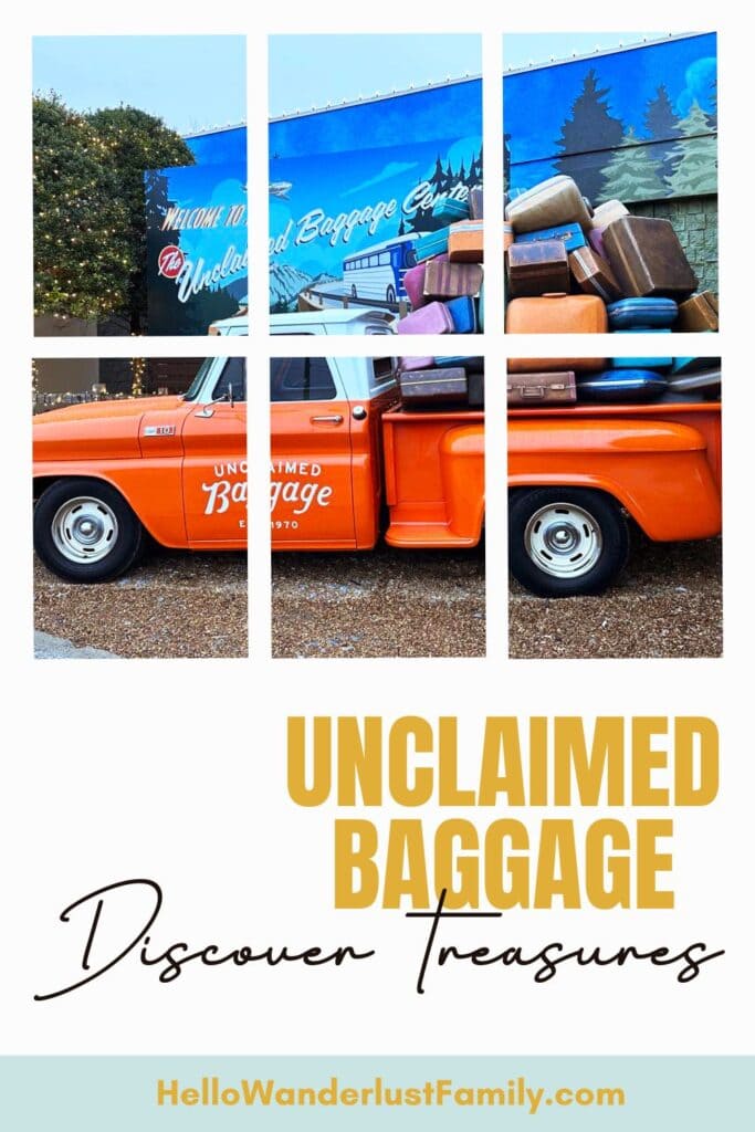Unclaimed Baggage: A Guide To The Lost Luggage Store Explore Lost Luggage Pin Image