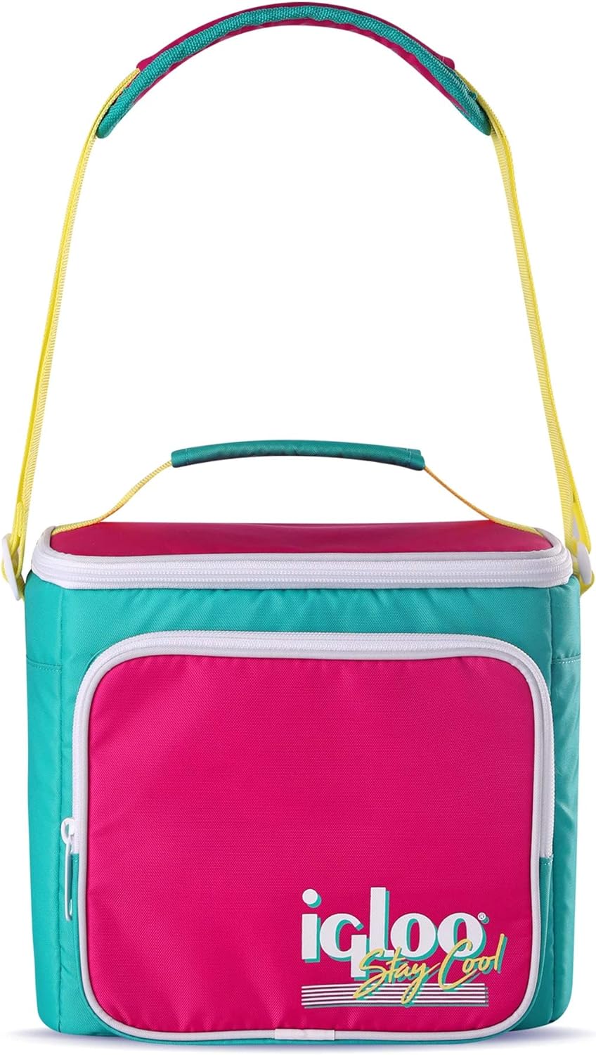Igloo 90s Retro Collection Square Lunch Box Cooler